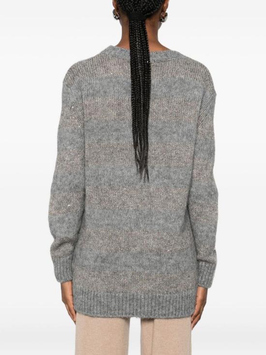 25FW 에르노 스웨터 MG000209D 760829430 Grey - HERNO