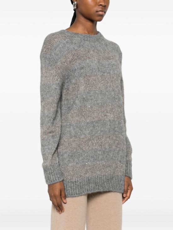 25FW 에르노 스웨터 MG000209D 760829430 Grey - HERNO