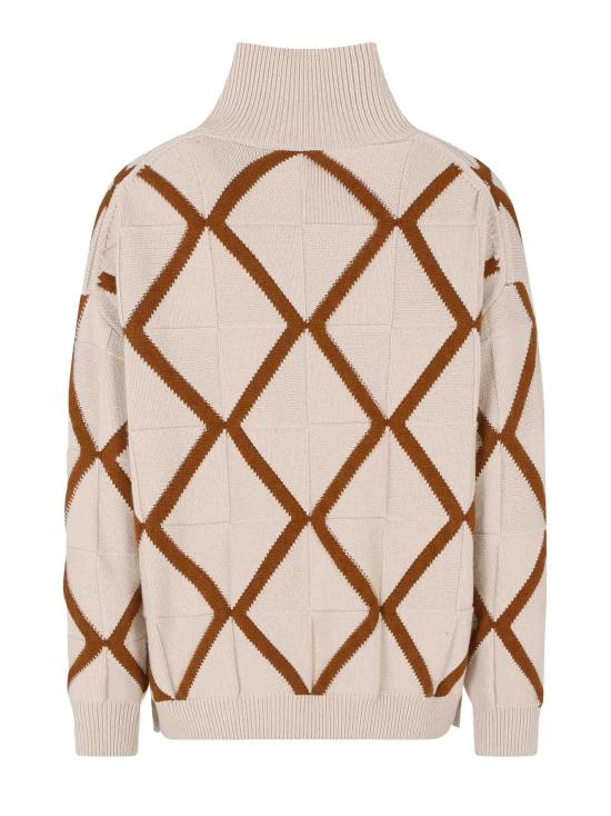 25FW 엠포리오 아르마니 스웨터 EM004130AF21496 F6168 Ivory - EMPORIO ARMANI