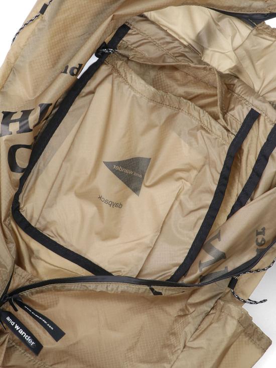 25FW 앤드원더 백팩 5745275042 040 Beige - AND WANDER