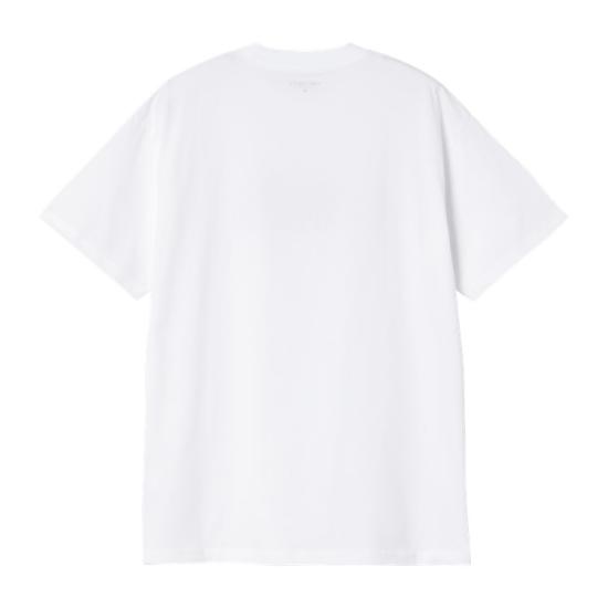 25FW 칼하트 WIP 반팔 티셔츠 I035483 02XX WHITE - CARHARTT WIP