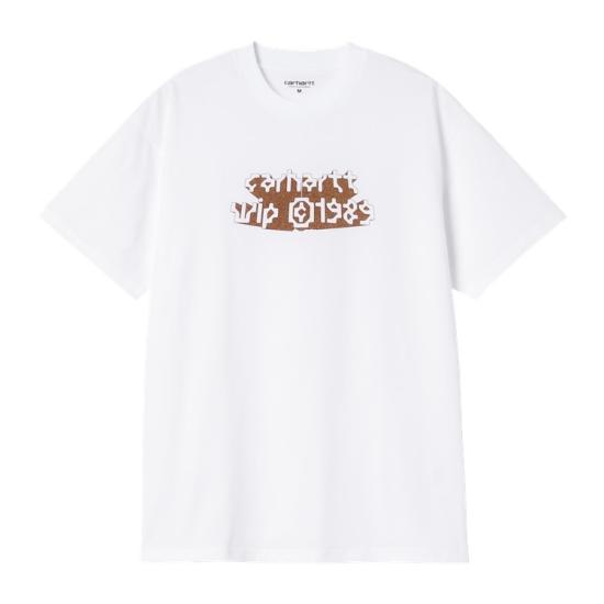 25FW 칼하트 WIP 반팔 티셔츠 I035483 02XX WHITE