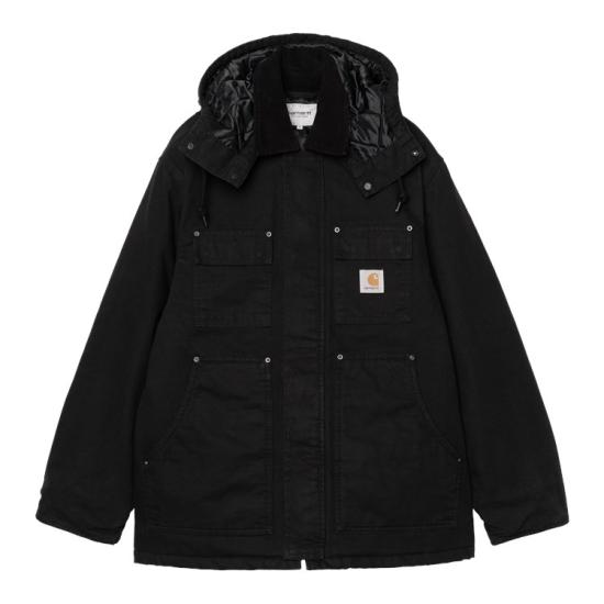 25FW 칼하트 WIP Ambel 코트 I035616 00E06 BLACK BLACK - CARHARTT WIP