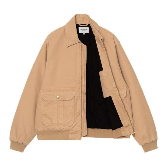 25FW 칼하트 봄버 자켓 I035617 07E06 DUSTY H BROWN - CARHARTT