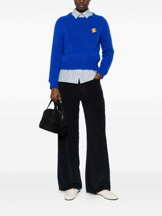 25FW 셀린느 스웨터 RY0JL 089907RB Blue - CELINE