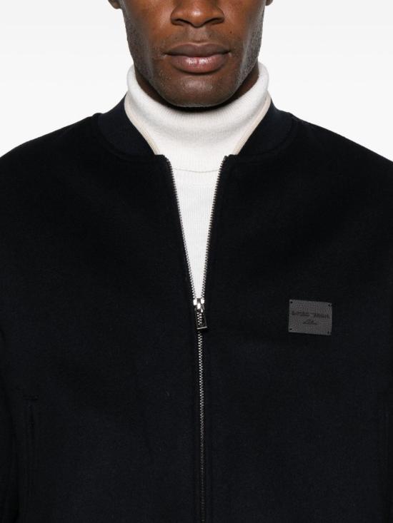 25FW 엠포리오 아르마니 봄버 자켓 EM003049 AF18229UB118 Blue - EMPORIO ARMANI