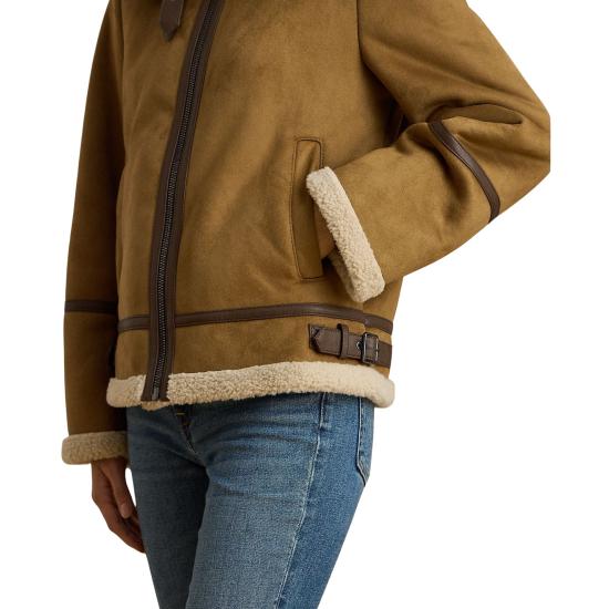 25FW 랄프 로렌 가죽 자켓 297P04122002 CAMEL - RALPH LAUREN