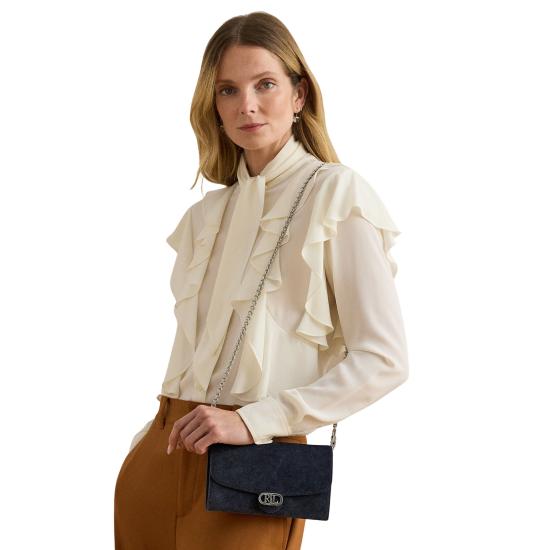 25FW 랄프 로렌 지갑 432980761002 LAUREN NAVY - RALPH LAUREN