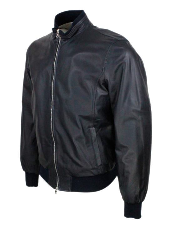 25FW 발바 수트 자켓 FOX 48200 06 Blue - BARBA