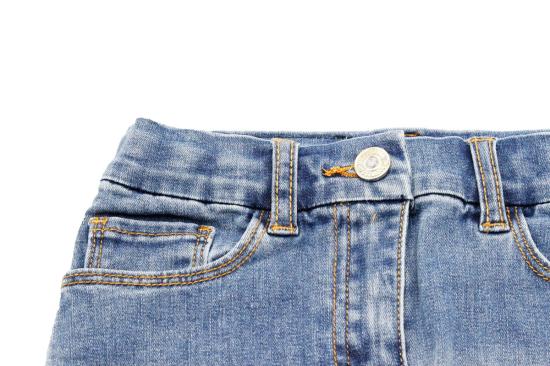 25FW [키즈] 모나리자 스커트 197700R2 70340055 Denim - MONNALISA