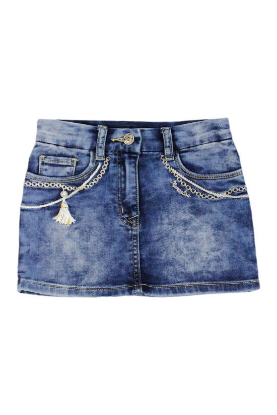 25FW [키즈] 모나리자 스커트 19A704 10500055 Denim