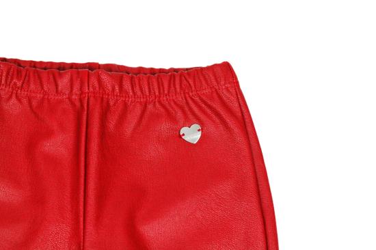 25FW [키즈] 모나리자 스트레이트 팬츠 178406 84060043 Red - MONNALISA