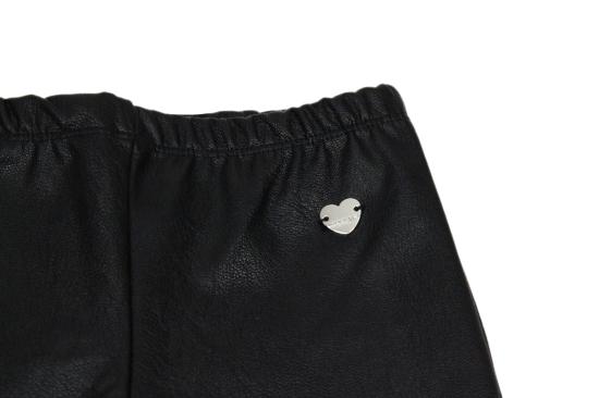 25FW [키즈] 모나리자 스트레이트 팬츠 178406 84060050 Black - MONNALISA