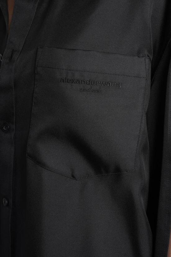 25FW 알렉산더 왕 셔츠 429371 1WC4251152 Black - ALEXANDER WANG
