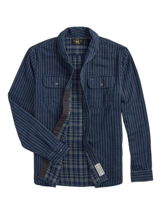 25FW 더블알엘 긴팔 셔츠 782973895001 BLUE - RRL