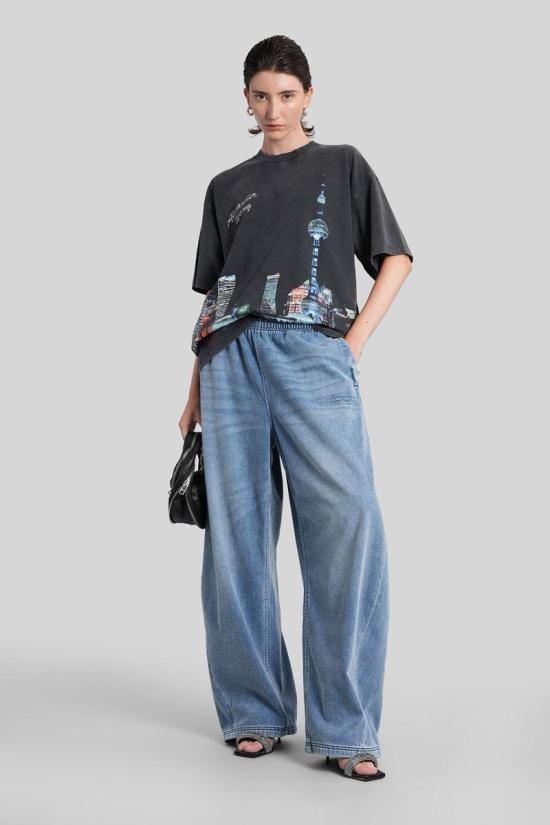 25FW 알렉산더 왕 숏팬츠 426617 4DC4254886 BLUE - ALEXANDER WANG