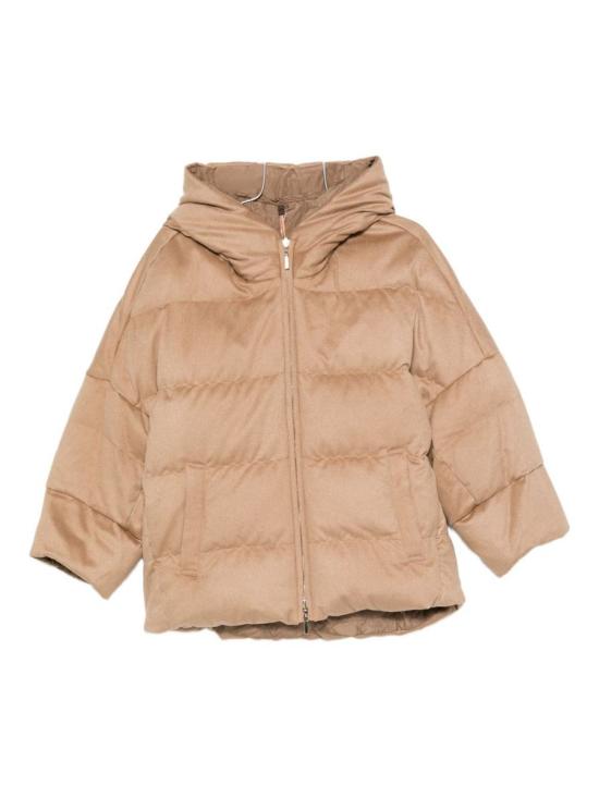 25FW 막스마라 더 큐브 데시데리오 퀼티드 패딩 자켓  2529486035600001 Beige