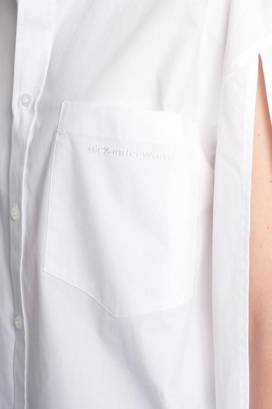 25FW 알렉산더 왕 블라우스 429370 1WC4251131 WHITE - ALEXANDER WANG