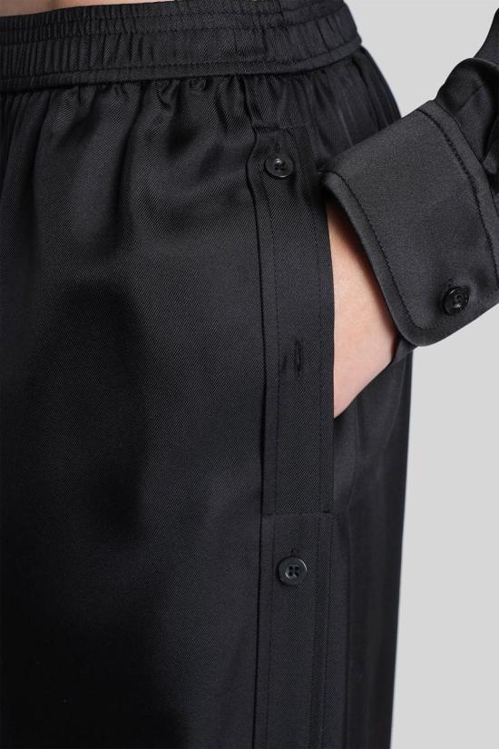 25FW 알렉산더 왕 숏팬츠 429380 1WC4254931 Black - ALEXANDER WANG