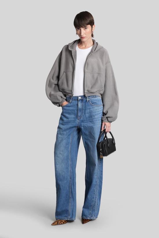 25FW 알렉산더 왕 데님 팬츠 429094 4DC4254937 BLUE - ALEXANDER WANG