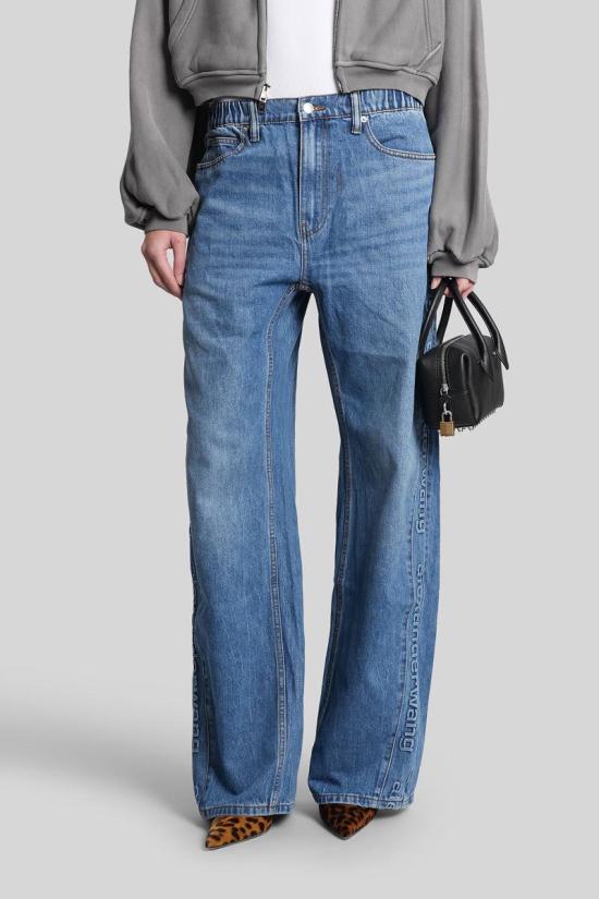 25FW 알렉산더 왕 데님 팬츠 429094 4DC4254937 BLUE