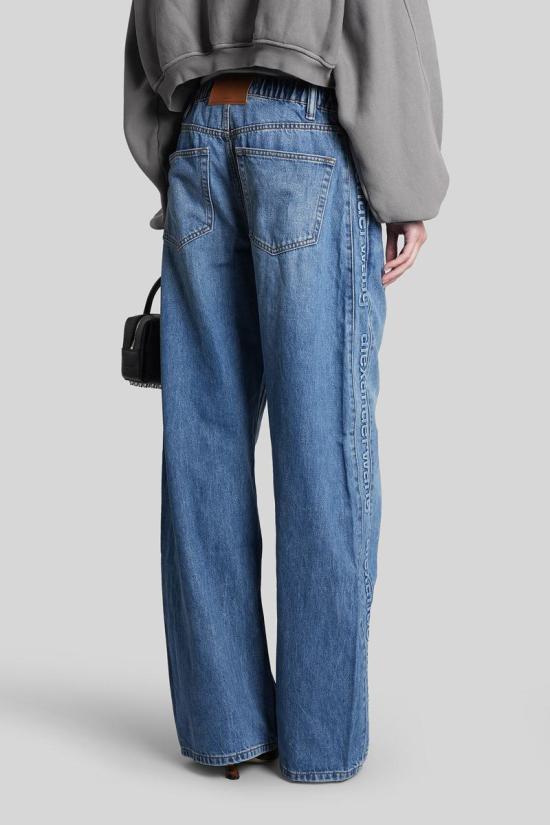 25FW 알렉산더 왕 데님 팬츠 429094 4DC4254937 BLUE - ALEXANDER WANG