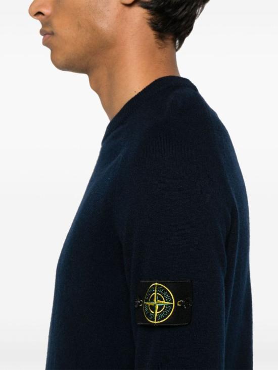25FW 스톤 아일랜드 스웨터 K2S155100045S00B4V0020 BLUE - STONE ISLAND