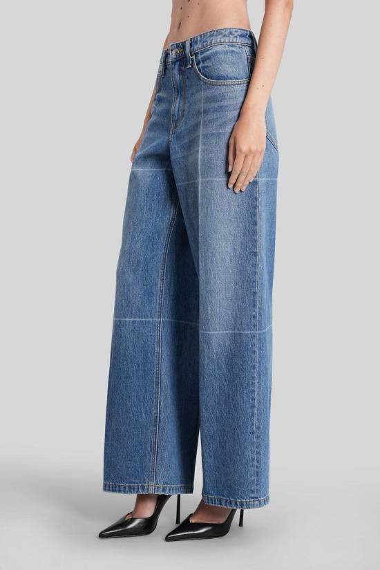 25FW 알렉산더 왕 데님 팬츠 426616 4DC4254848 BLUE - ALEXANDER WANG