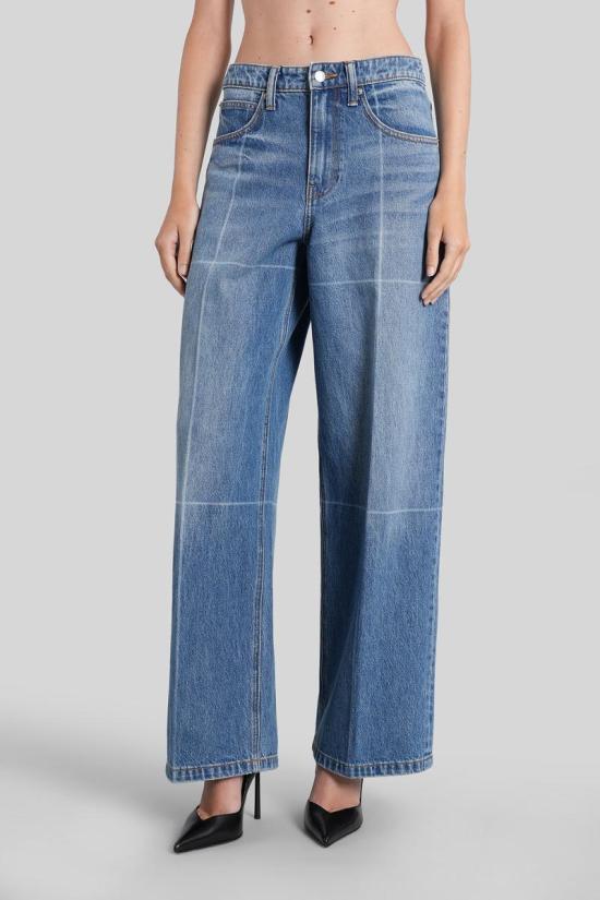 25FW 알렉산더 왕 데님 팬츠 426616 4DC4254848 BLUE