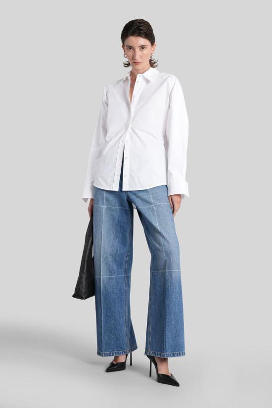 25FW 알렉산더 왕 데님 팬츠 426616 4DC4254848 BLUE - ALEXANDER WANG