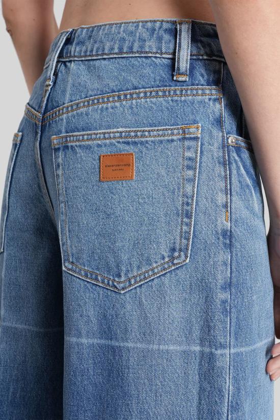 25FW 알렉산더 왕 데님 팬츠 426616 4DC4254848 BLUE - ALEXANDER WANG