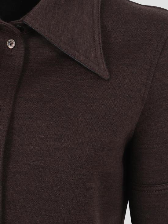 25FW 구찌 울 코튼 저지 셔츠 836442Z7AXV 2063 - GUCCI