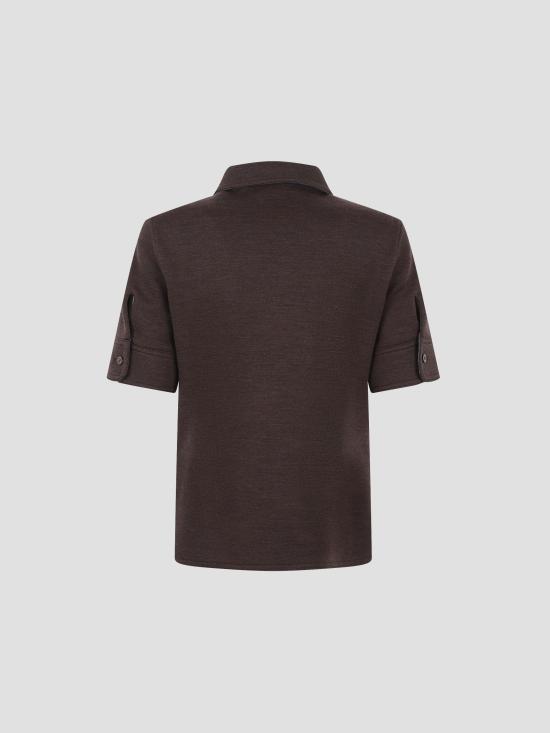 25FW 구찌 울 코튼 저지 셔츠 836442Z7AXV 2063 - GUCCI