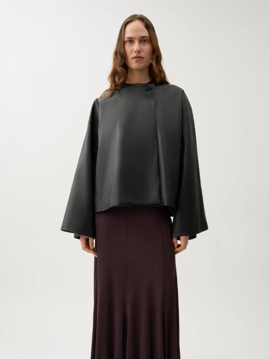  로데브예 자켓 Rodebjer Cleo 재킷 재활용 가죽 - RODEBJER