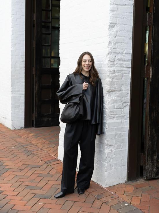  로데브예 자켓 Rodebjer Cleo 재킷 재활용 가죽 - RODEBJER