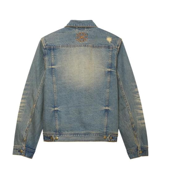  미드나잇 로데오 데님 자켓 빈티지 워시드 트러커 재킷 - MIDNIGHT RODEO
