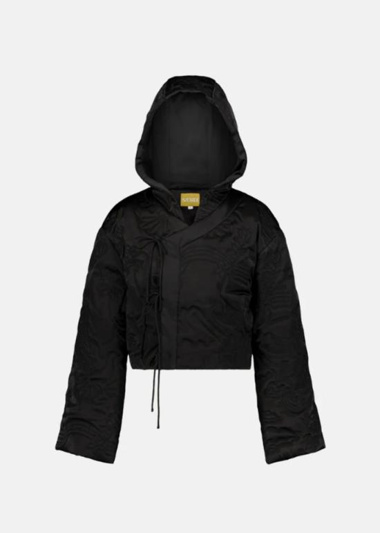  샘디 자켓 자수 재킷