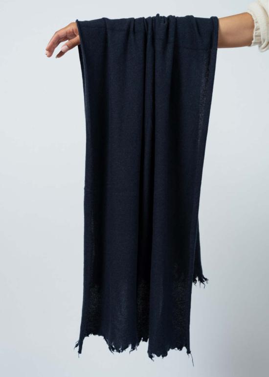  MJ 왓슨 머플러/스카프 Mj. 왓슨 프린지 스카프 네이비 - MJ. WATSON