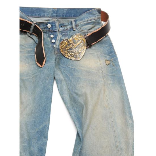 25FW 아크네 스튜디오 벨트 C80222 BLKCA BLACK BROWN - ACNE STUDIOS