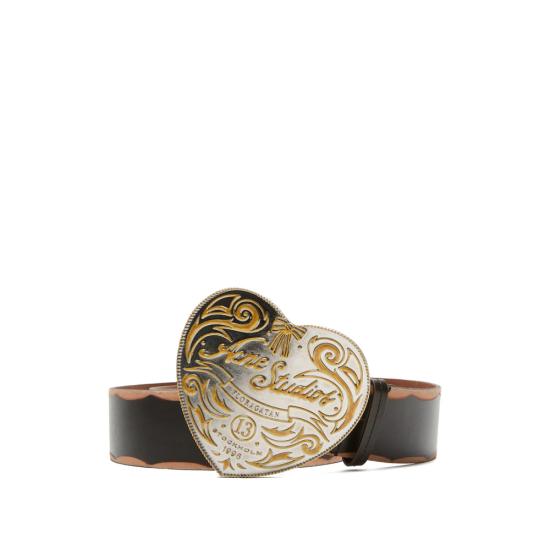 25FW 아크네 스튜디오 벨트 C80222 BLKCA BLACK BROWN