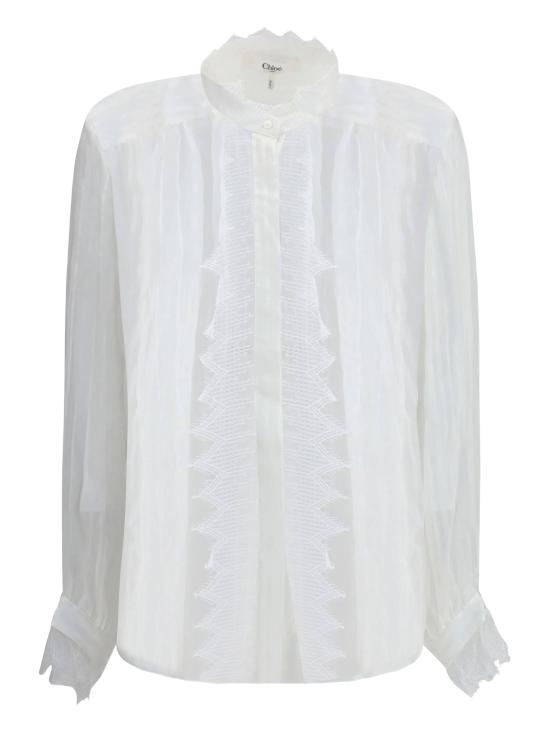 25FW 끌로에 긴팔 티셔츠 25AHT38917 107 Milk