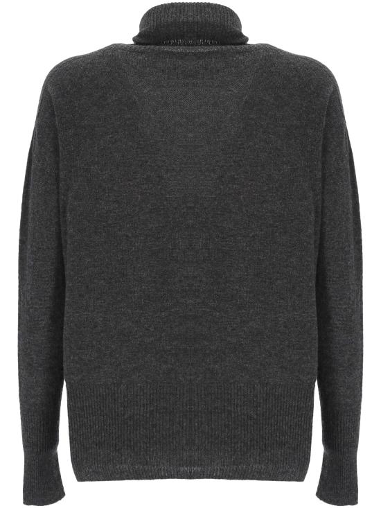 25FW 올리버 라투기 터틀넥 D222WS CHARCOAL - OLIVER LATTUGHI