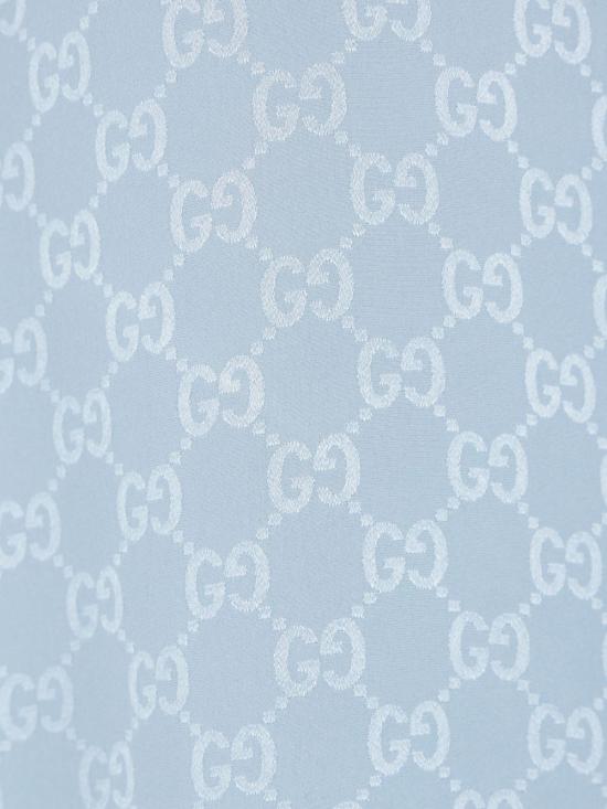 25FW 구찌 모노그램 셔츠 837168 Z7ATQ4141 AQUEOUS - GUCCI