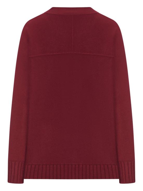 25FW 구찌 브이넥 버튼업 가디건 836378 XKE0Y6122 Red wine - GUCCI