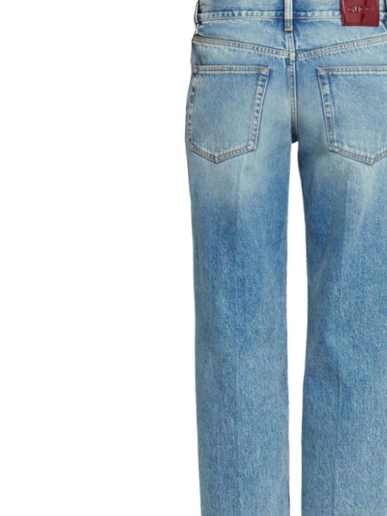 25FW 구찌 스트레이트 핏 데님 팬츠 812233 XDC7S4009 Blue - GUCCI