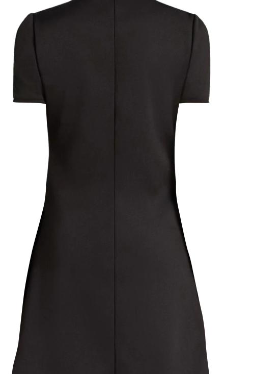 25FW 쿠레쥬 미디 원피스 325JRO686JS0250 9999 Black - COURREGES