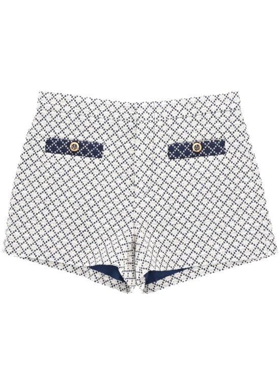 25FW 구찌 숏팬츠 826614 Z7ATX9037 Cream blue