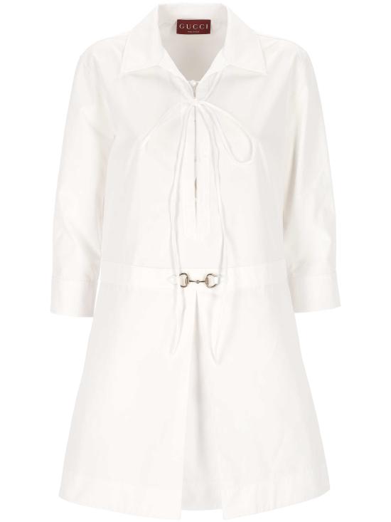 25FW 구찌 롱 슬리브 프론트 지퍼 캐주얼 재킷 832066 Z8B119000 White