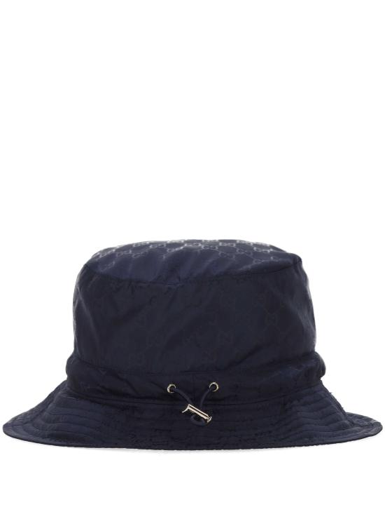 25FW 구찌 버킷햇 835772 3HBB74068 MID NIGHT BL BLUE