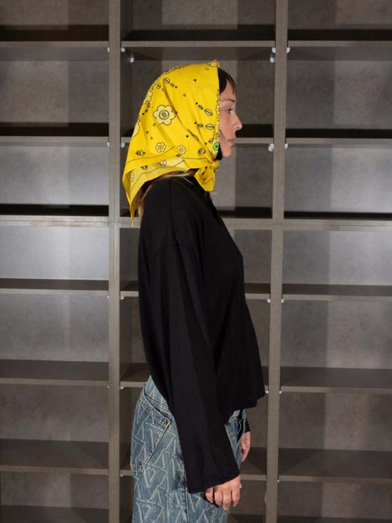  Studio 528 머플러/스카프 스튜디오 528 스콜피 요! 코튼 반다나 레몬 - OTHER BRANDS